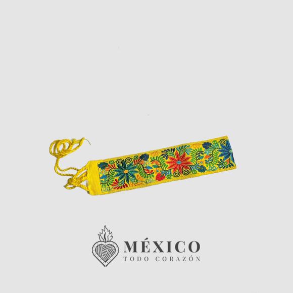 Mexican Folkloric belt day of the dead 5 de Mayo colorfull mexico todo corazon - Picture 3 of 5